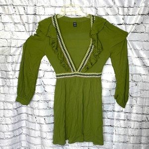 SHIEN, summer dress, V neck, flowy fit